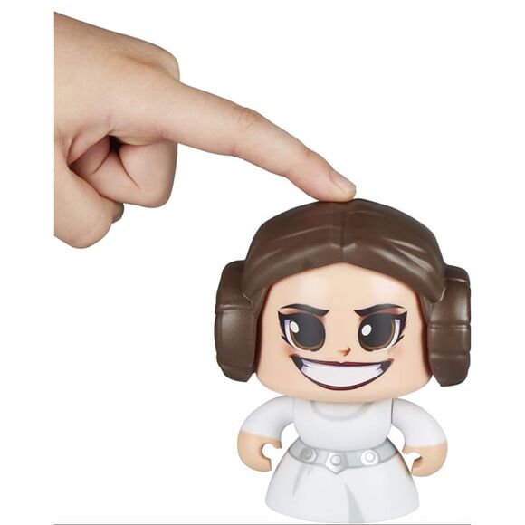 Star Wars Disney Habro Mighty Muggs Princess Leia Organa Toy - Picture 6 of 9